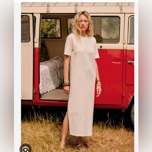 Sezane cream EMY dress - medium